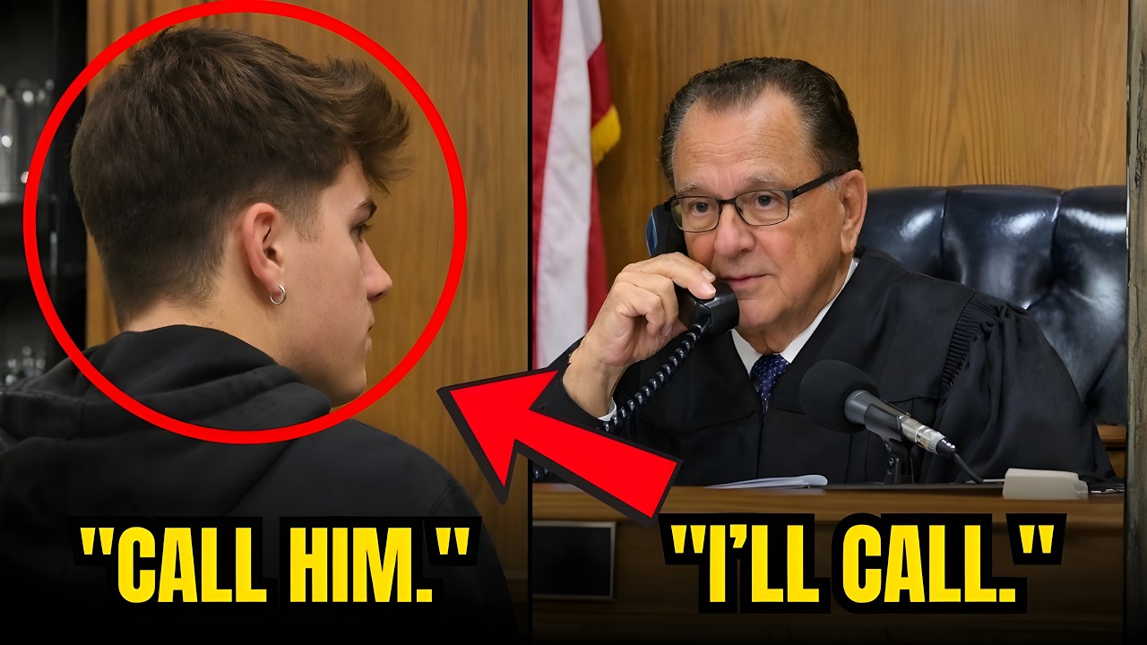 “Call My Daddy!” 😳 Entitled Teen Demands — Judge  Puts Dad ON SPEAKER in Courtroom SHOCKER
