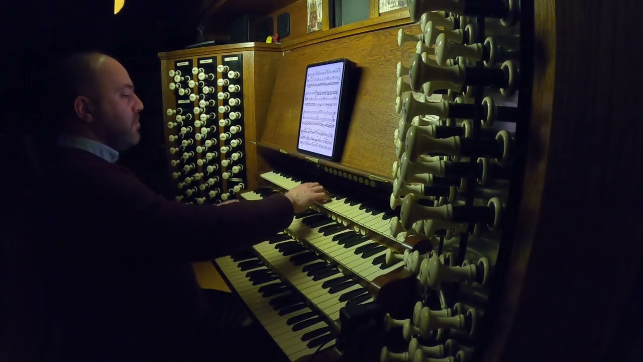 Daniel Cook plays Sonata No 3 in A Op 65 by Felix Mendelssohn from Durham Cathedral