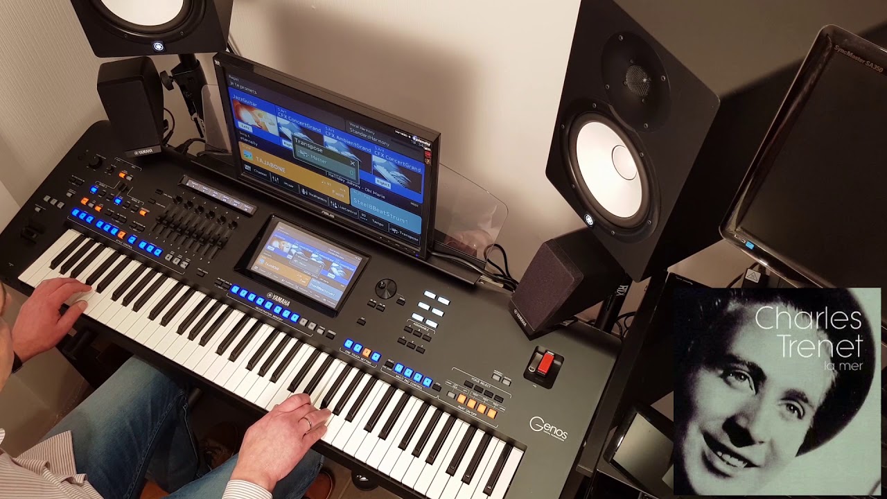YAMAHA GENOS - Charles Trenet : La Mer -
