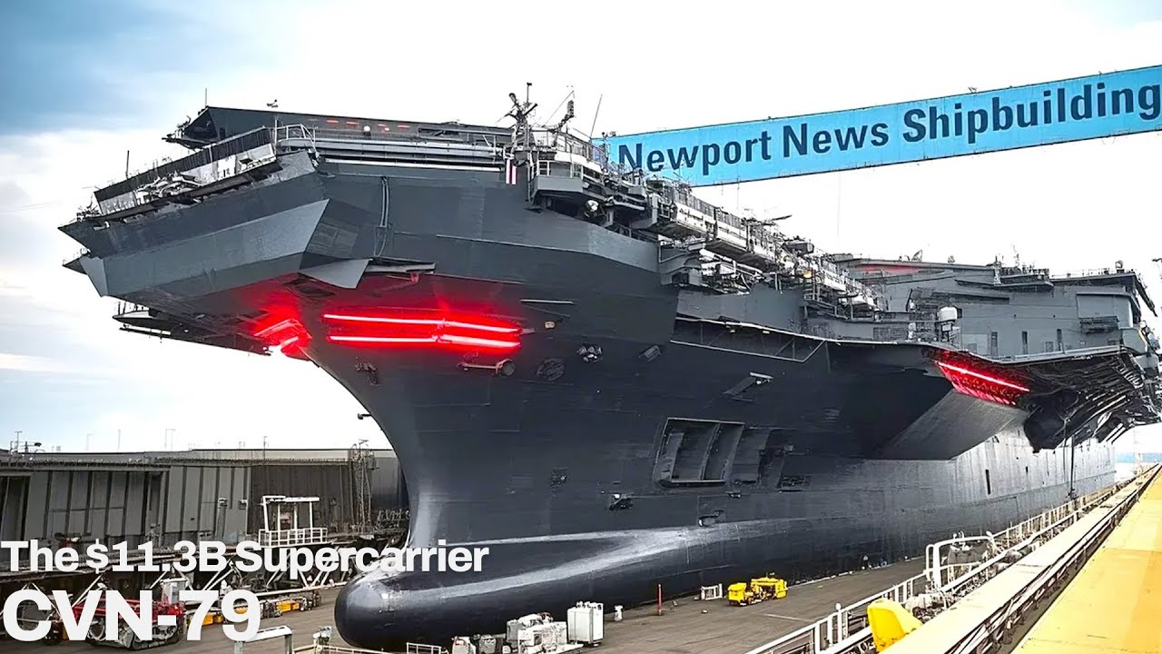US $11.3B SuperCarrier is Finally Ready | USS John F. Kennedy (CVN-79)