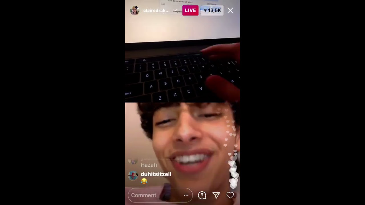 CLAIRE DRAKE INSTAGRAM LIVE WITH HAMZAH FULL 11/30/20