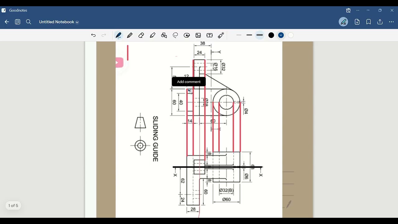 how to learn sectional drawing in 10min