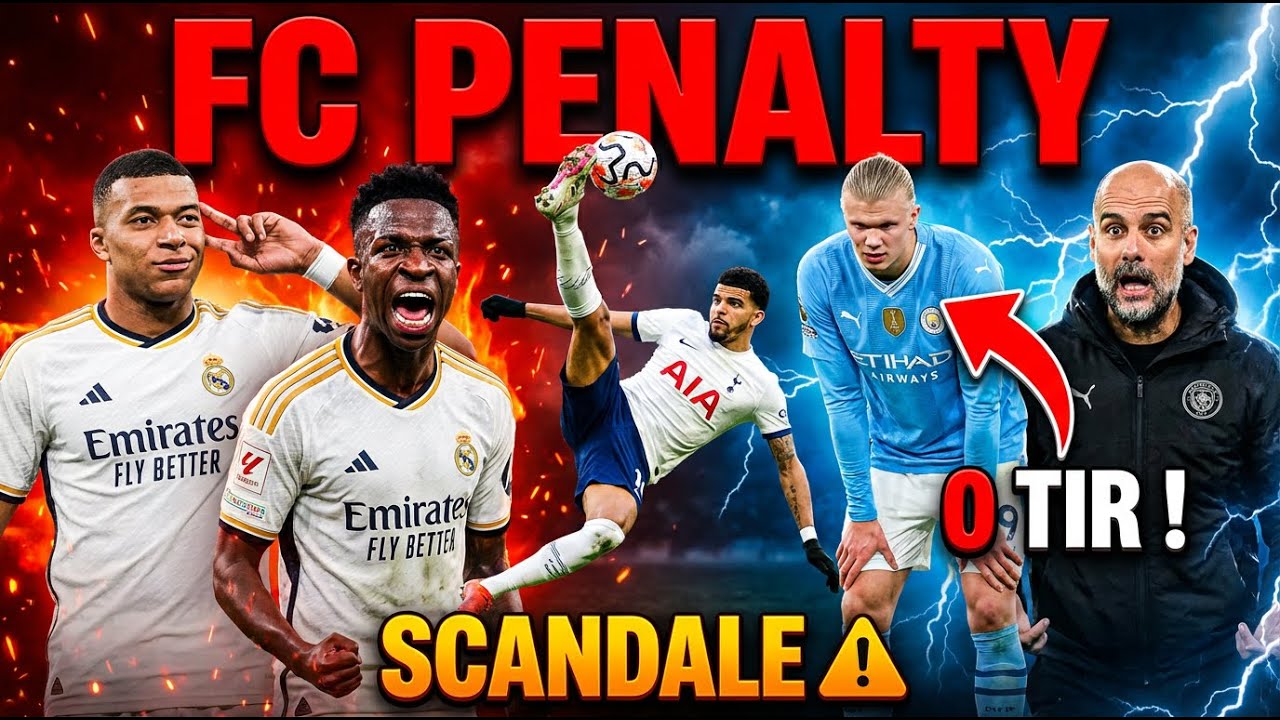 🚨 SCANDALE : PENALTY À LA 100e MINUTE + HAALAND 0 TIR | LE FOOT EUROPÉEN EN CRISE ! ⚠️🔥
