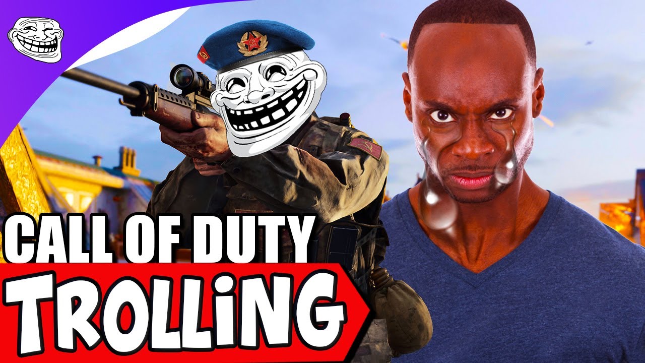 He Was So ANGRY ! LMAO | Call of Duty Cold War Trolling