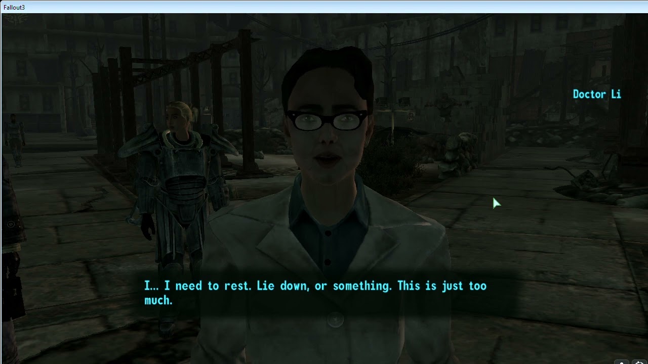 Fallout 3: SHOCKING Fallout 3 Moments! Dr. Li & Elder Lyons!