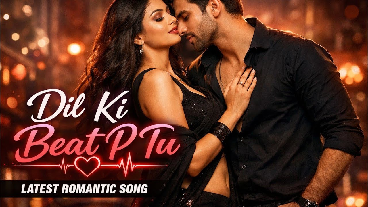 Dil Ki Beat P Tu ❤️ Latest Romantic Song 2026 | Hot Love Song | Black Saree Romance | Ehsaas Music
