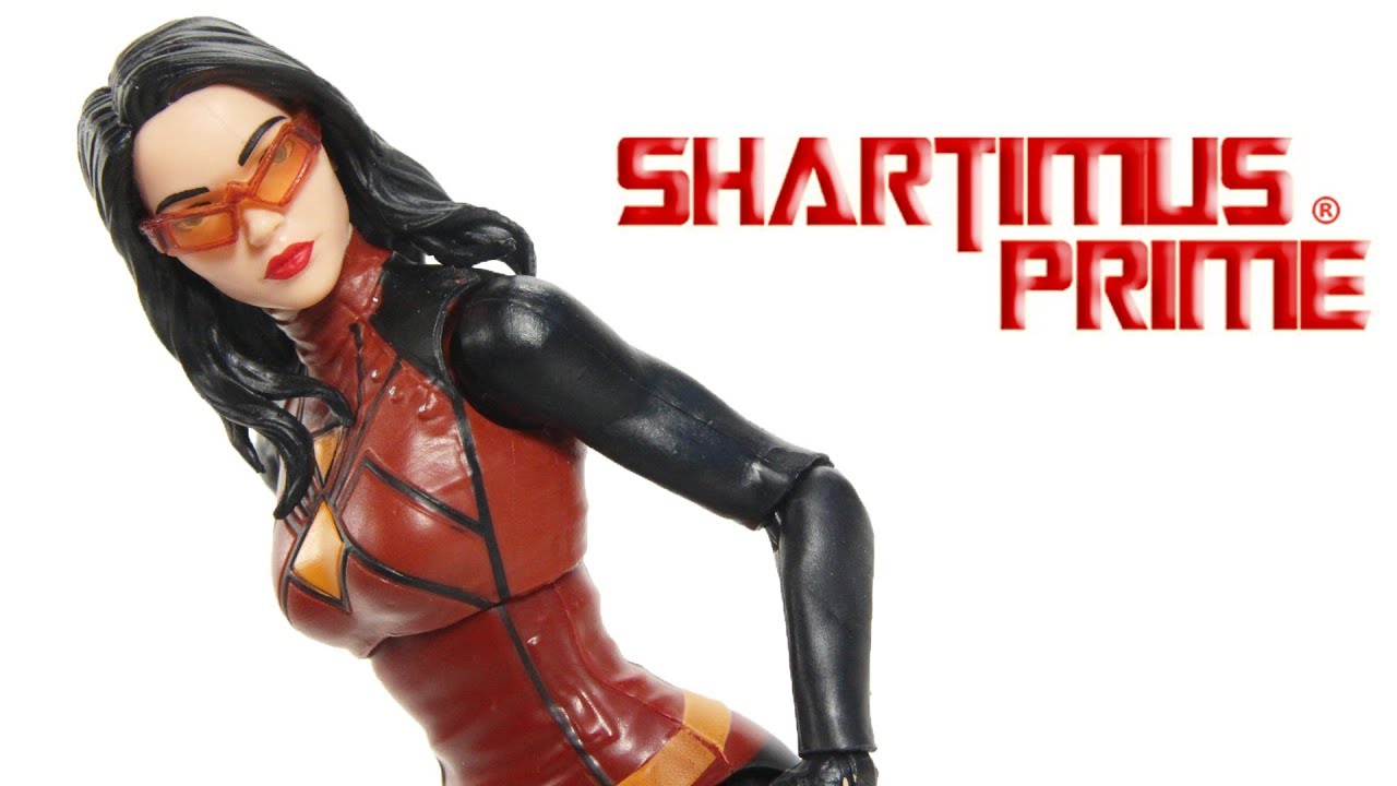 Marvel Legends Spider-Woman Lizard BAF 2018 Spider-Man Wave Hasbro Action Figure Toy Review