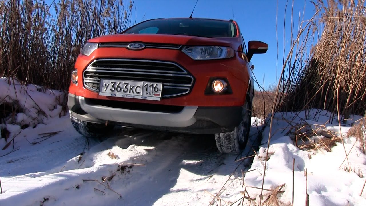 Ford EcoSport - Offroad + живые впечатления