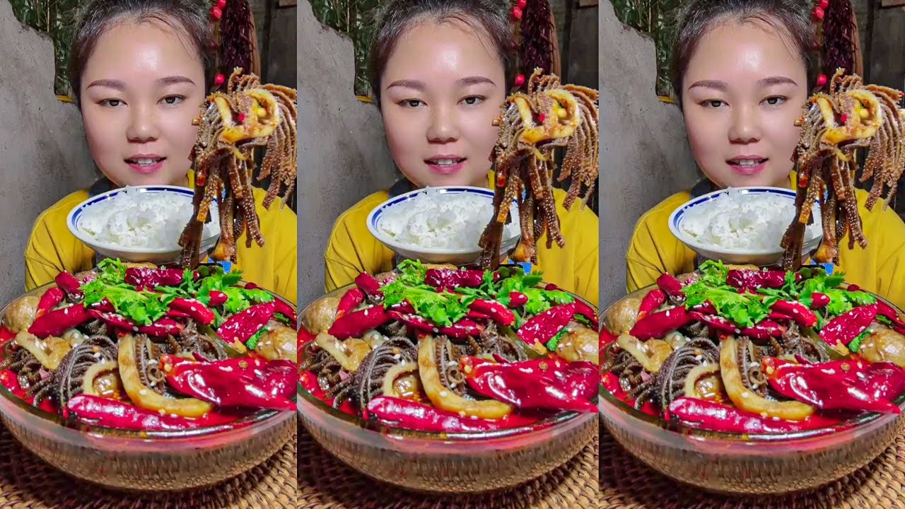 Let's Eat Show: Beef Spicy Hot Pot & Rural Home Cooking Food