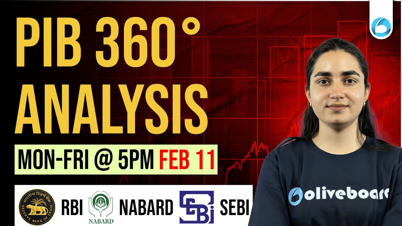 Daily PIB News Analysis | PIB Current Affairs | RBI Grade B | NABARD Grade A | SEBI Grade A