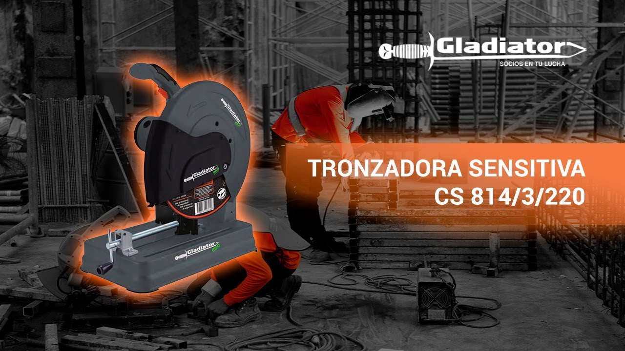 GLADIATOR TRONZADORA SENSITIVA CS 814/3/220
