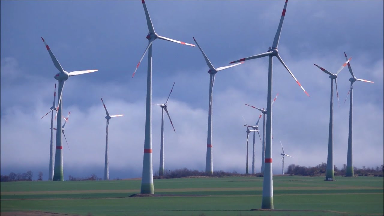 Wind farm Druiberg, Enercon E-115, E-112, E-101, E-92, E-82, E-70, E-66, E-53 wind turbines part 1