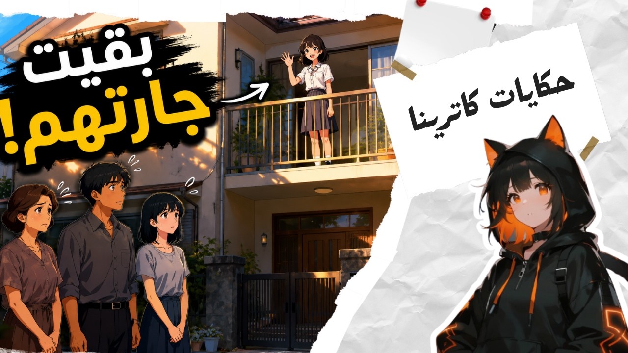 اهلي طردوني من البيت عشان تعيش اختي مع جوزها ... فبقيت جارتهم !