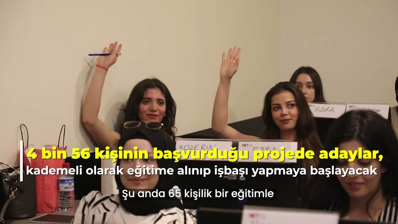 Netcall Center &Ccedil;ağrı Merkezi-M&uuml;şteri Temsilcisi Projesi'ne başvuran adaylar i&ccedil;in eğitimler başladı.