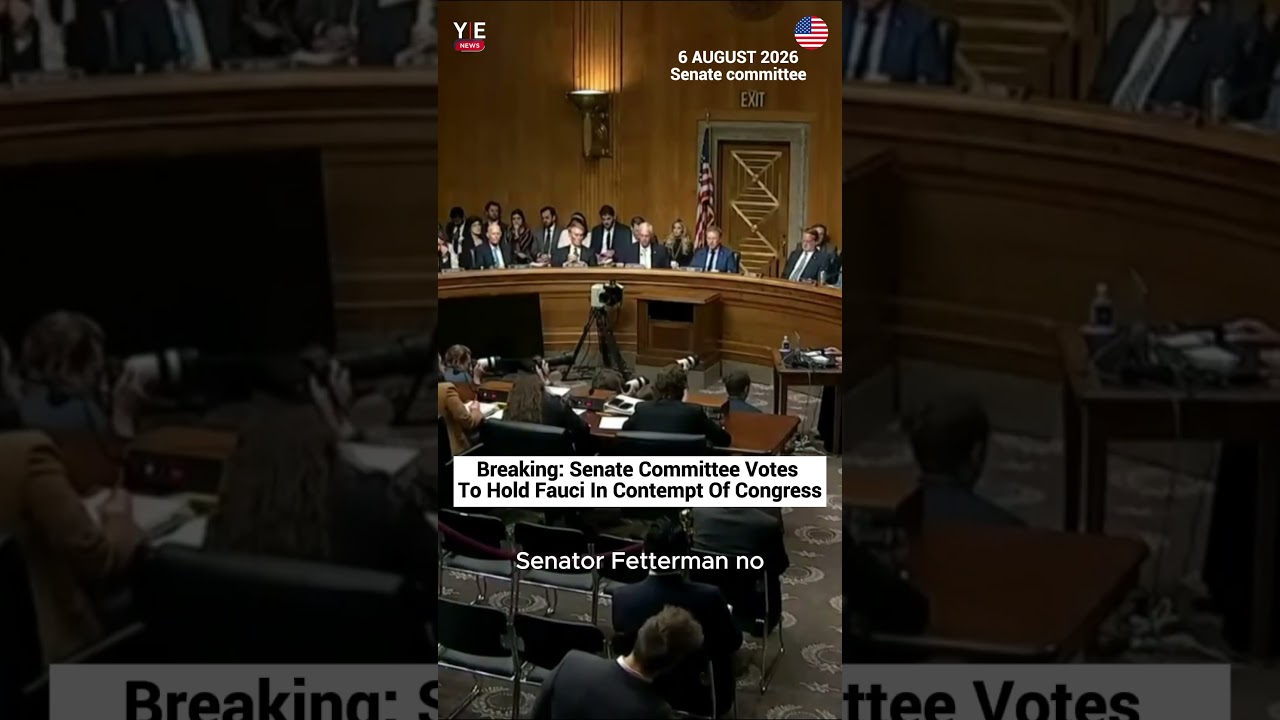 Senate Committee Votes to Hold Fauci in Contempt of Congress
