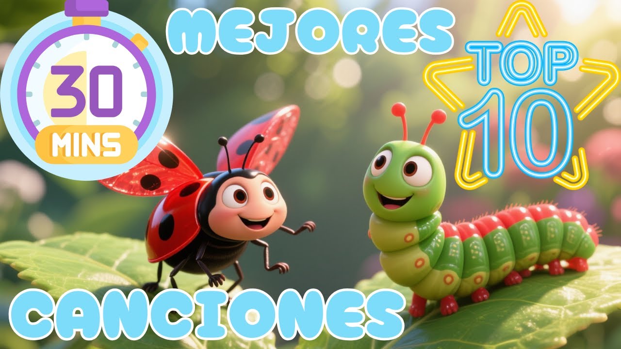 “Aprende Cantando 🎶 | Las 10 Canciones Infantiles Educativas mas escuchadas de Pequee Melodías”