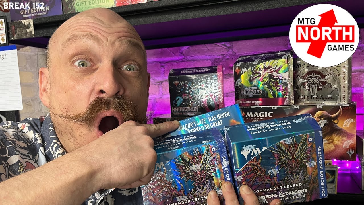 Dungeons and... Hamsters Triple Baldur's Gate Collector Box Opening MTG