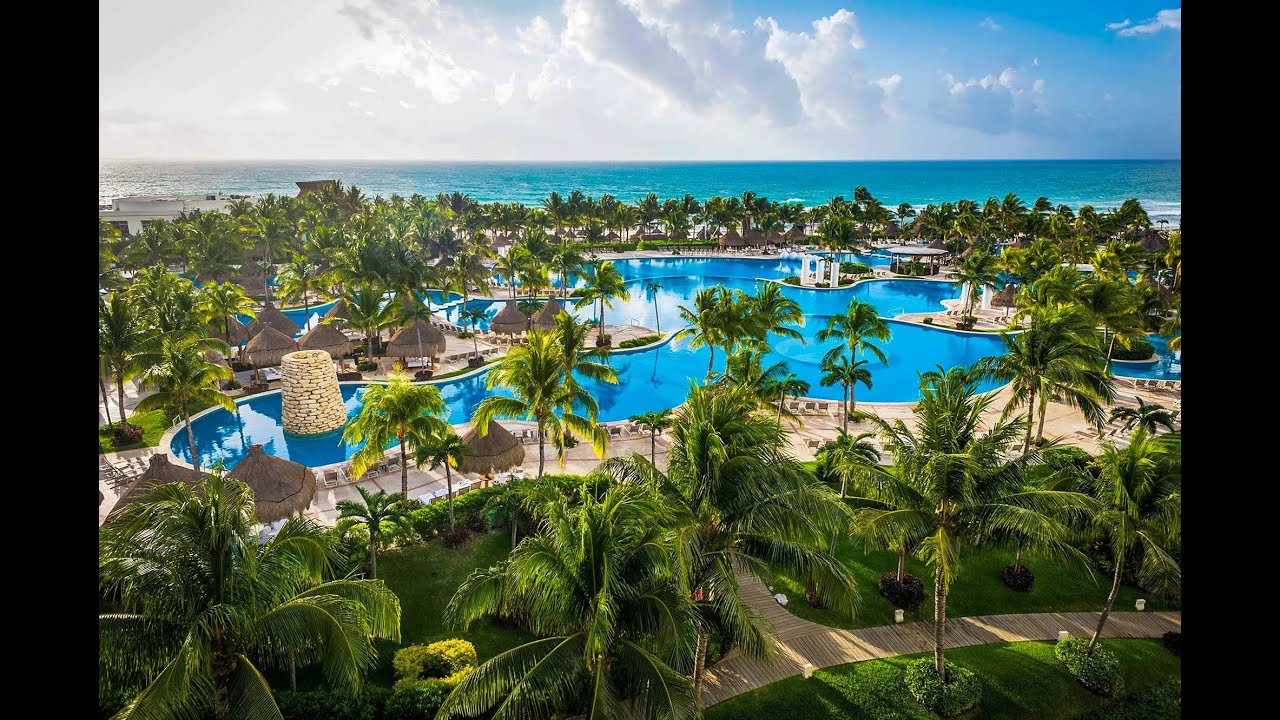 Walking through a resort Cancun, Mexico | 4k | Virtual tour