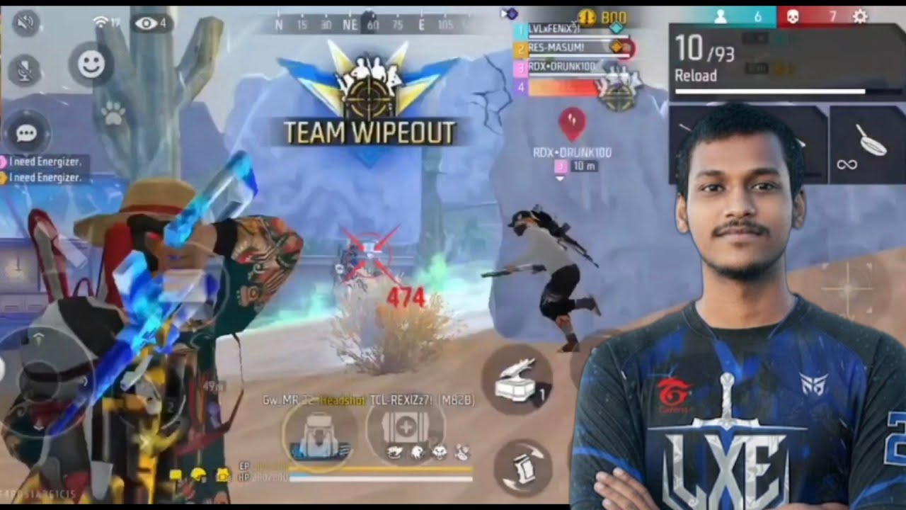 Improving Like A Beast 🖤 . Tournament highlights Ft:MINATI 22 🇧🇩 ||LEVEL XTREME|| #ff #ffesports