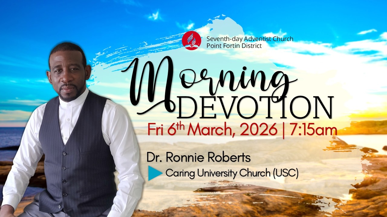 Friday Morning Devotion || 6th March 2026 || 7:15am