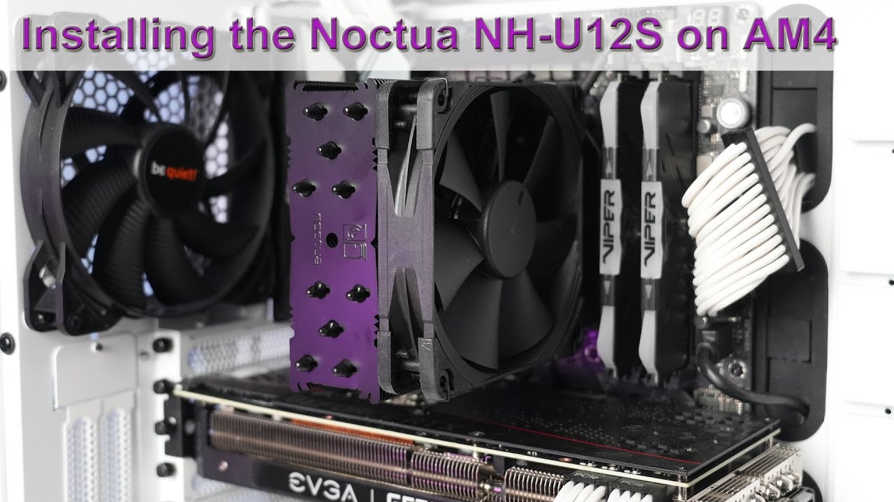The Noctua NH-U12S CPU Cooler Installation Guide for AMD's AM4 Platform