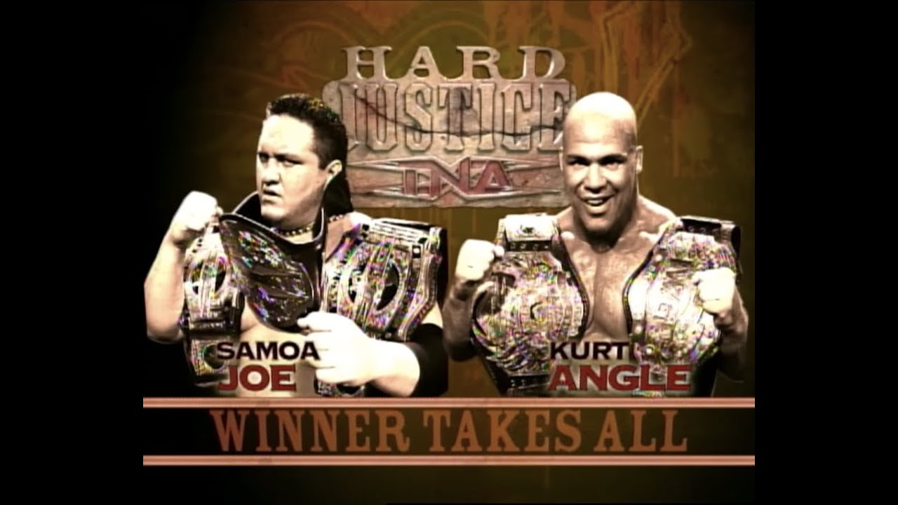 Story of Kurt Angle vs. Samoa Joe | Hard Justice 2007 