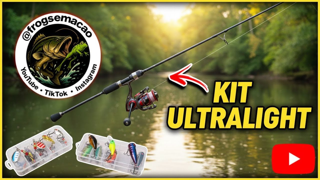 🚨Ótimo custo-benefício!#fishing #pesca #ultralightfishing #traíras 