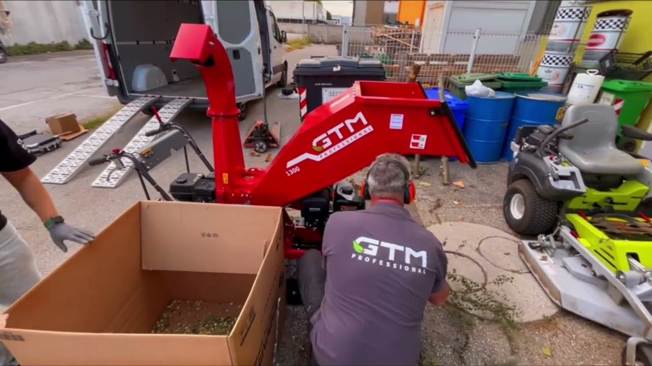 GTM Cippatore GTS 1300R - Cingolato - Prova  Rapida | Centro Verde Rovigo