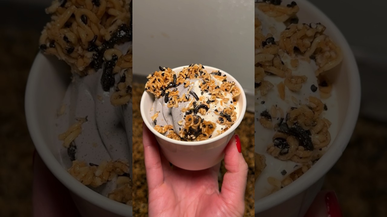 Sesame Ramen Ice Cream (Day 15/30)