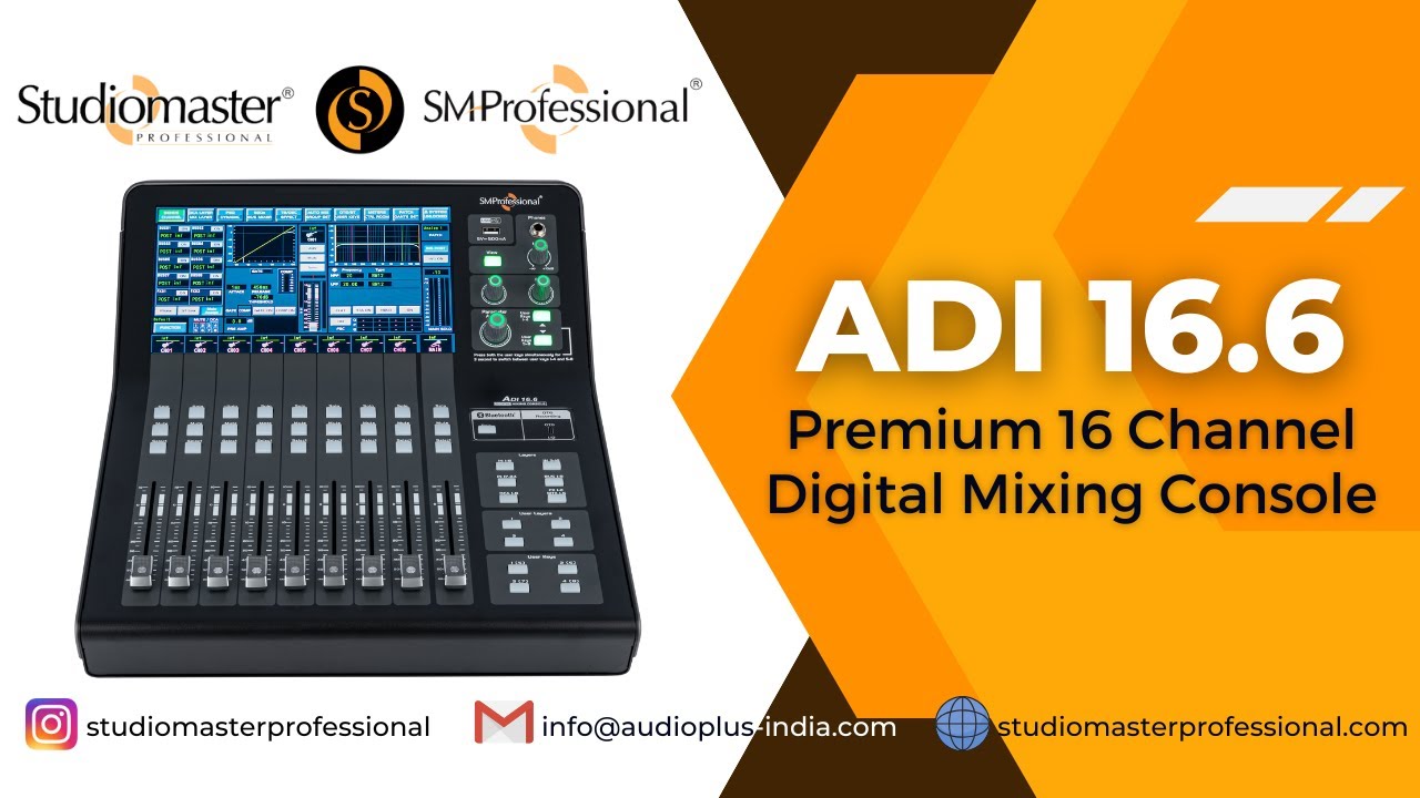 ADI 16.6 - Premium 16 Channel 