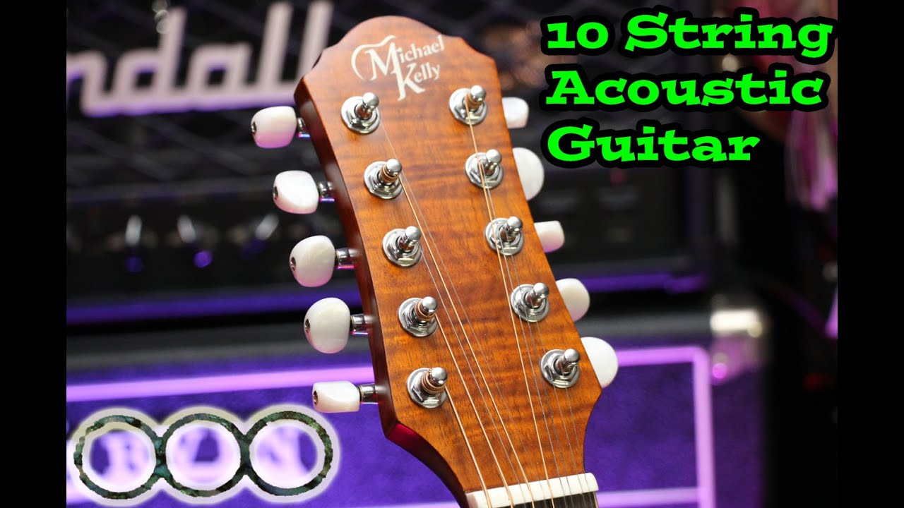 Michael Kelly TRIAD 10E - 10 String Acoustic Guitar
