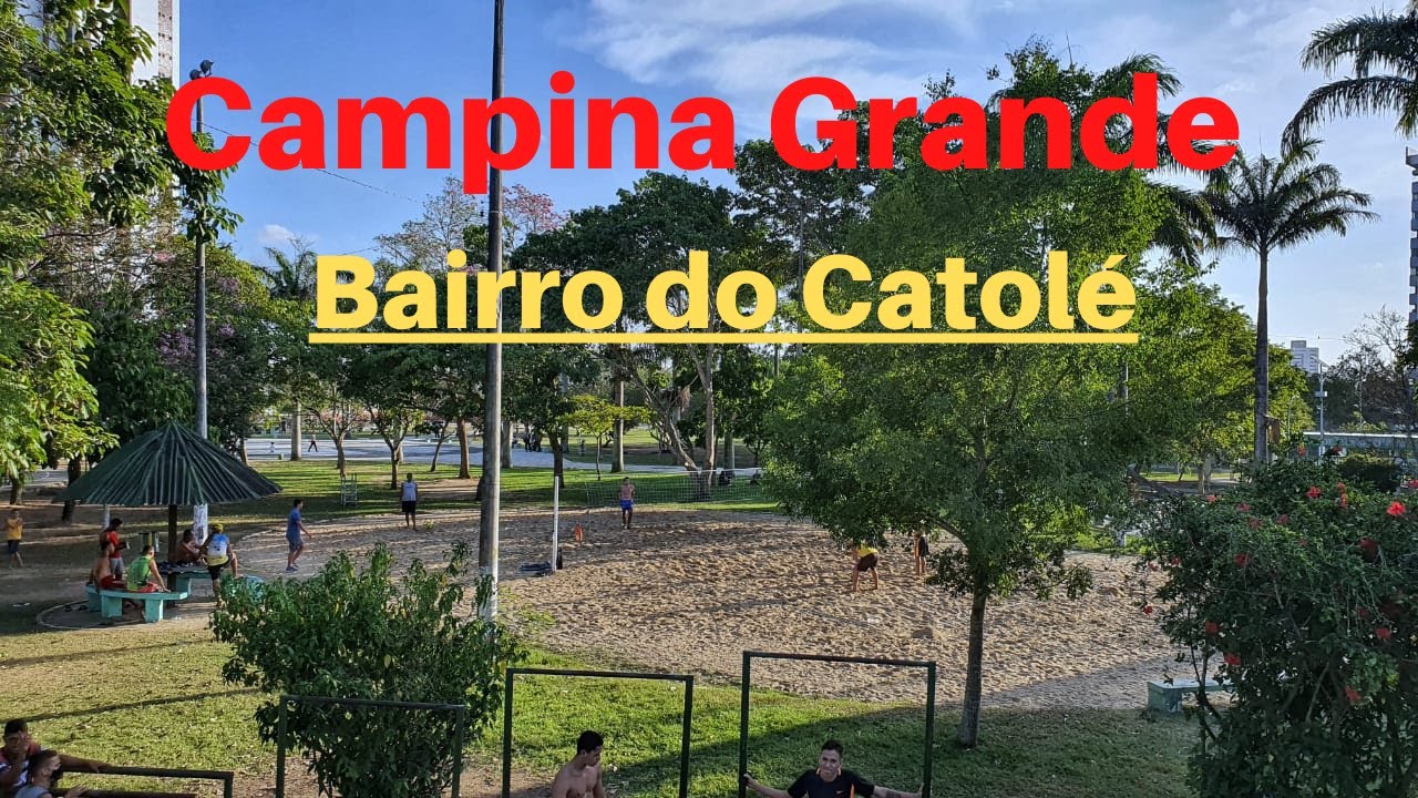 Passeio pelo bairro do CATOLÉ e SANDRA CAVALCANTE em CAMPINA GRANDE.
