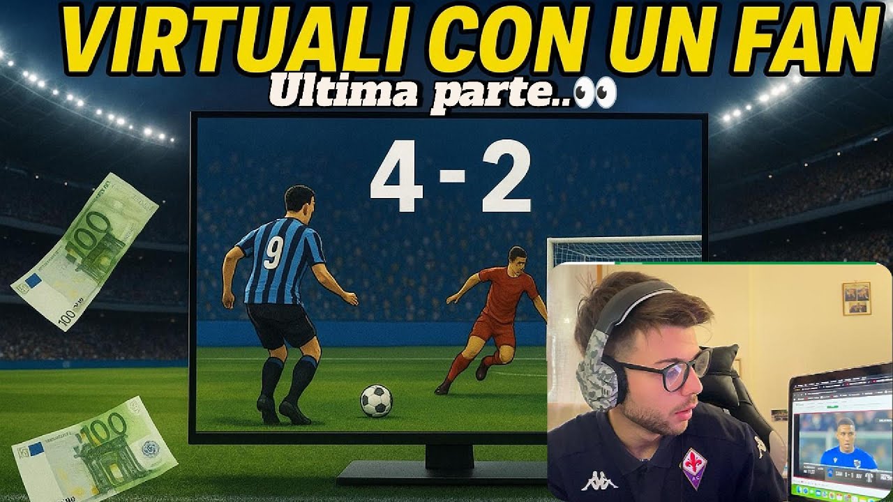 🎯⚽️GIOCO AI VIRTUALI CON UN FAN PARTE FINALE!!👀