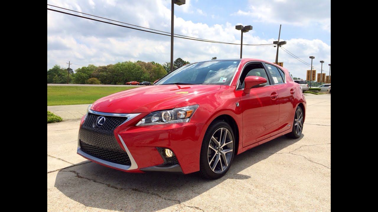 2014 Lexus CT200h F-Sport Exhaust, Start Up and In Depth Review
