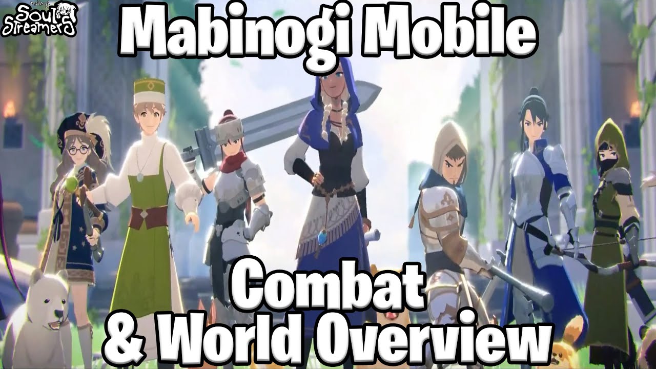 Mabinogi Mobile Combat & World Preview (4K)