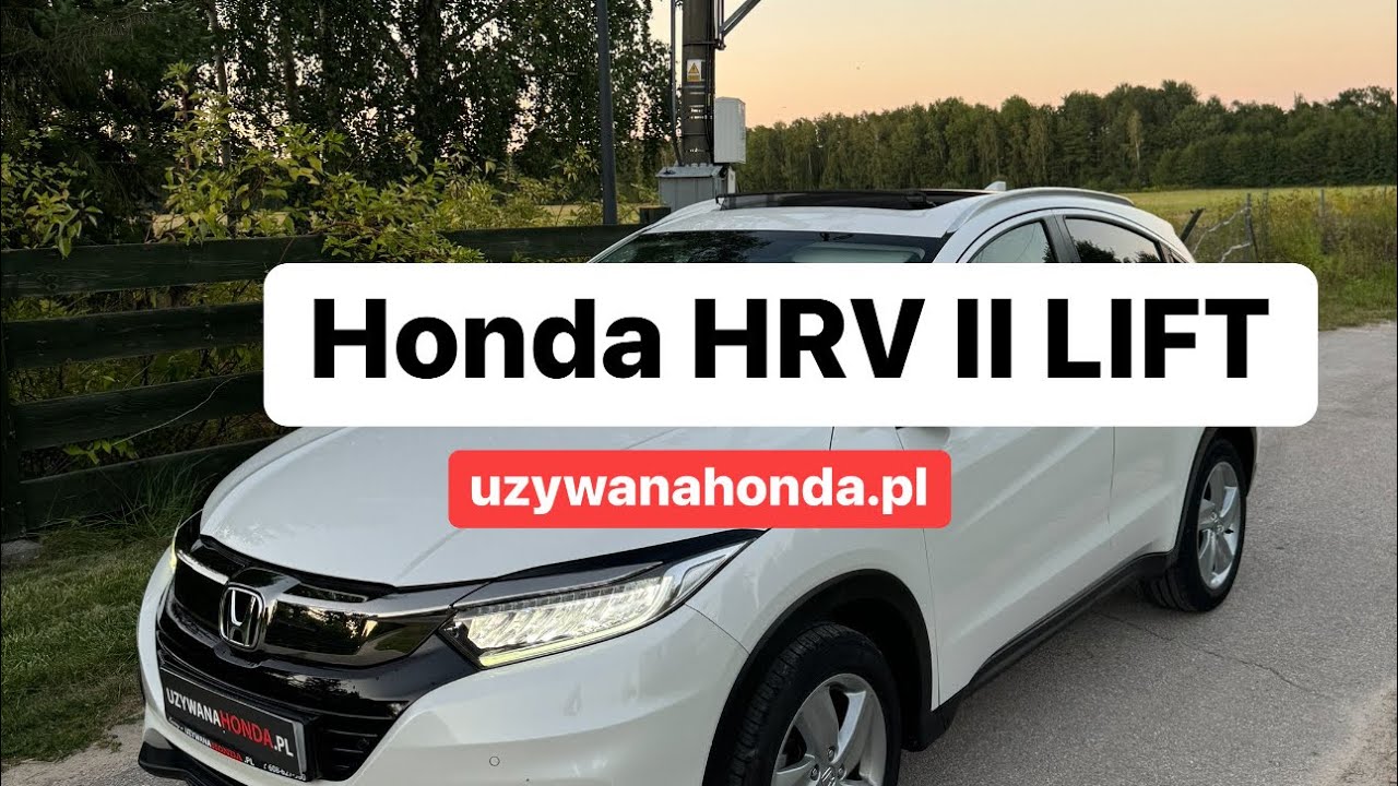 Prezentacja Honda HRV II lift 2018/2019 48000km 1 właściciel. Na końcu filmu pomiar grubości lakieru