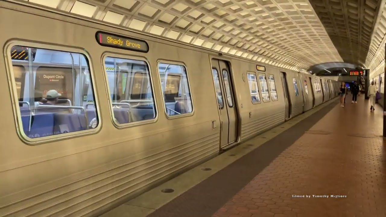 The Metro/Subway in Washington DC, USA 2023