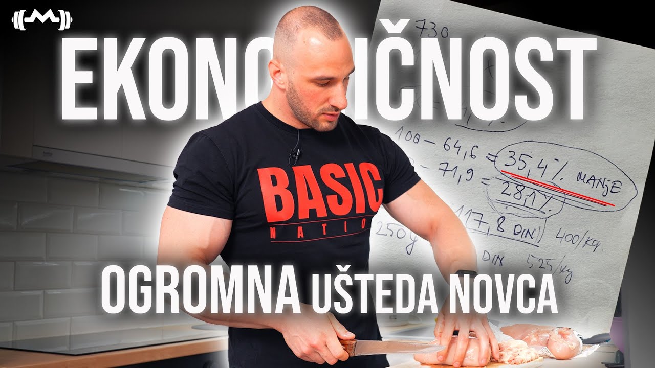 PRIPREMA PILEĆEG BELOG MESA | OBROK PRE I POSLE TRENINGA + SUPLEMENTI | MAKSIM TRZIN