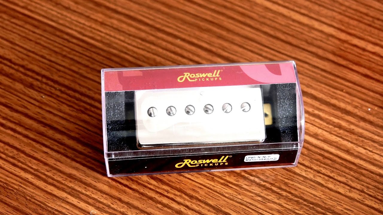 Gear review: Roswell pickups - are they good?  (Roswell P90 / Roswell LP90-N )