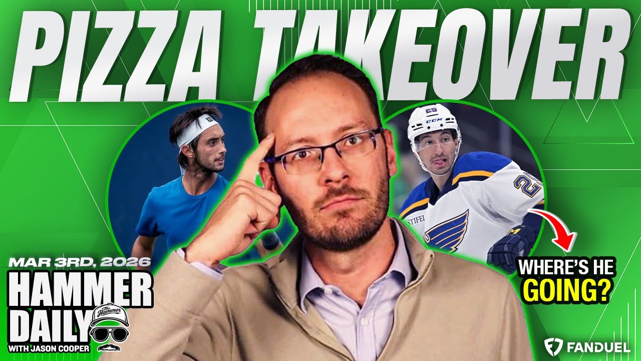 Indian Wells & NBA Best Bets + NHL Trade Talk! | Hammer Daily | Presented By FanDuel