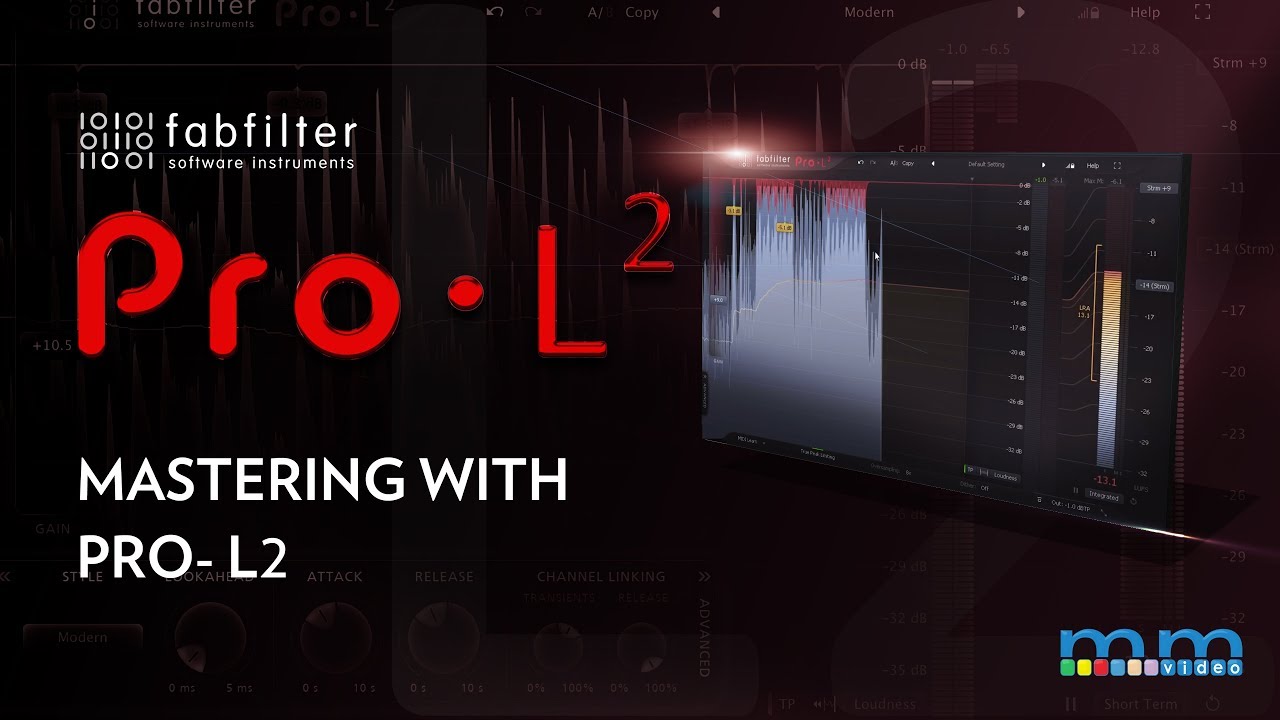 MMTV: Mastering with FabFilter Pro-L 2 | Eric Burgess