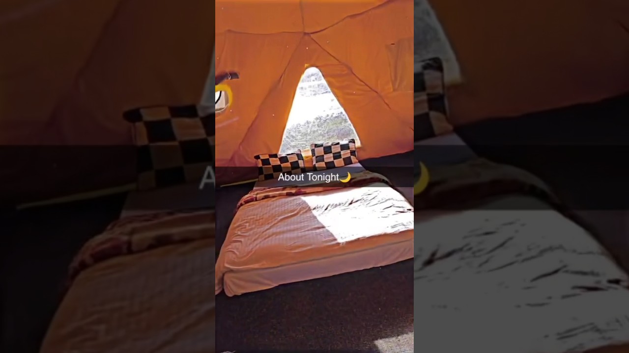 Camp 🏕️ For Night Stay at Deosai National Park 