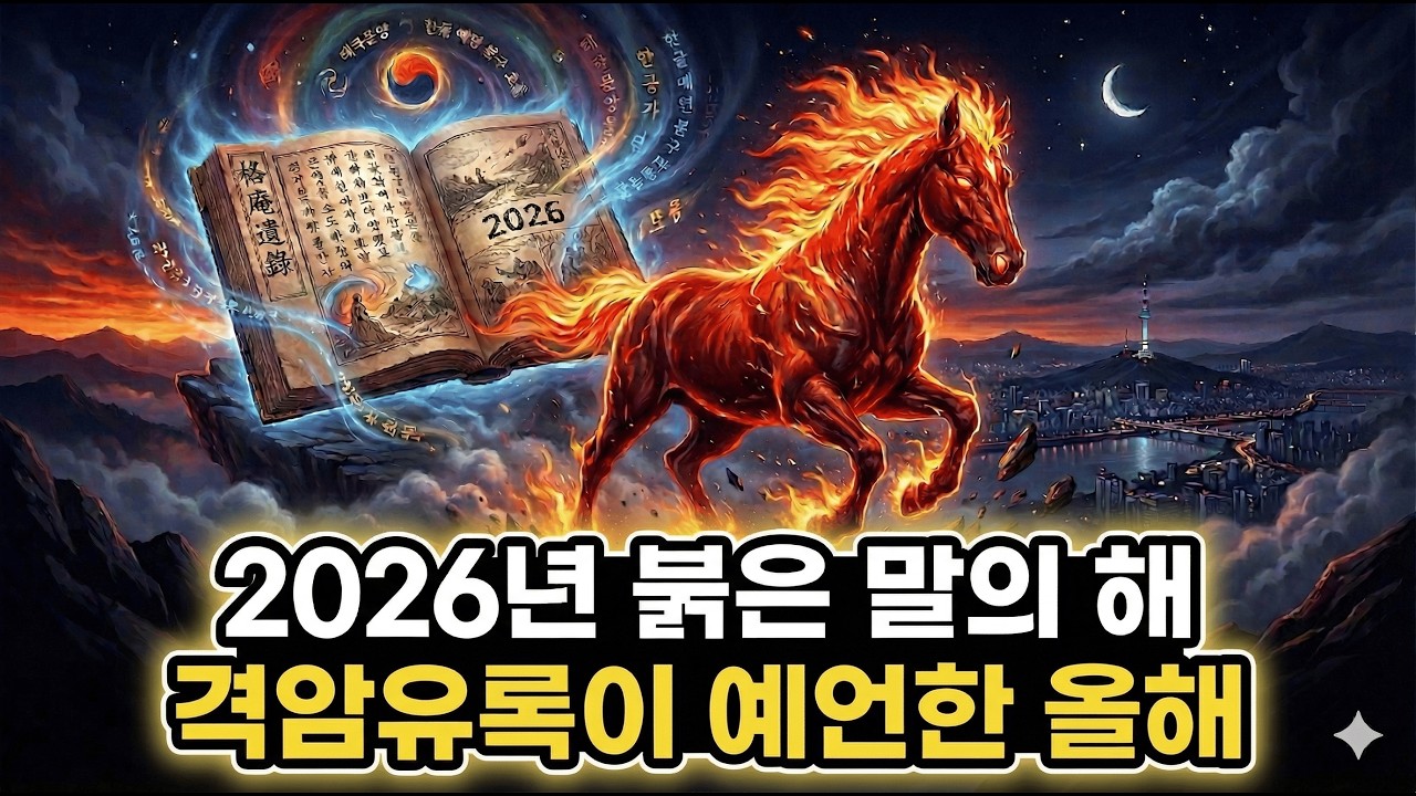 격암유록이 예언한 2026년 병오년, 붉은 말의 해에 무슨 일이?
