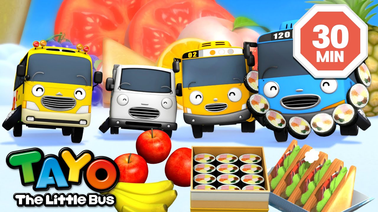 Tayo Story & Song | It's yummy lunch time! | Let's have a snack! | Tayo Episode Club