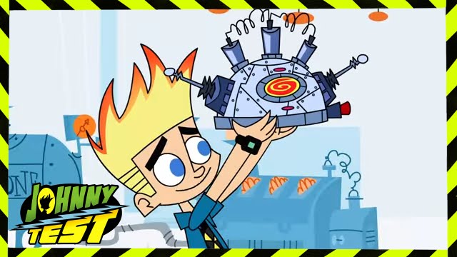 Johnny Test - Black & White & Johnny All Over // Johnny's Rat Race