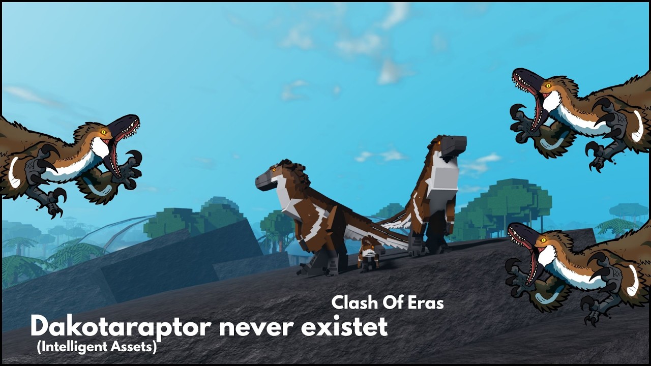 Дакотараптор - Intlelligent Assets | Roblox Clash Of Eras