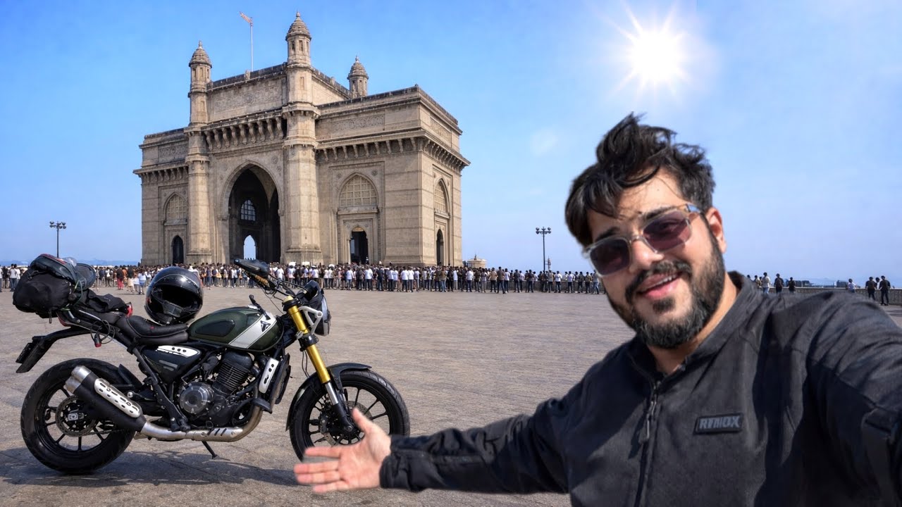 I Finally Made It To MUMBAI 🤯 15 HOURS ON THE ROAD🔥| Triumph Scrambler 400X | Sagar Tumkur