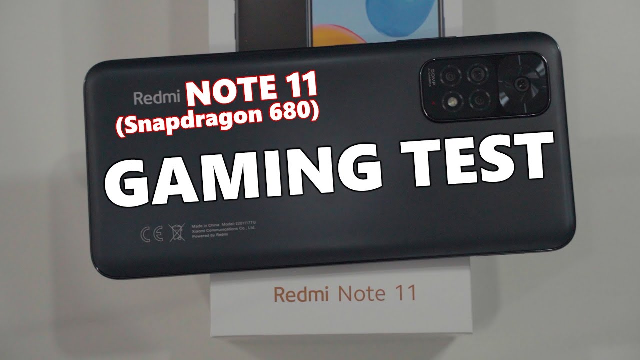 5 Games tested! Redmi Note 11 with Snapdragon 680!