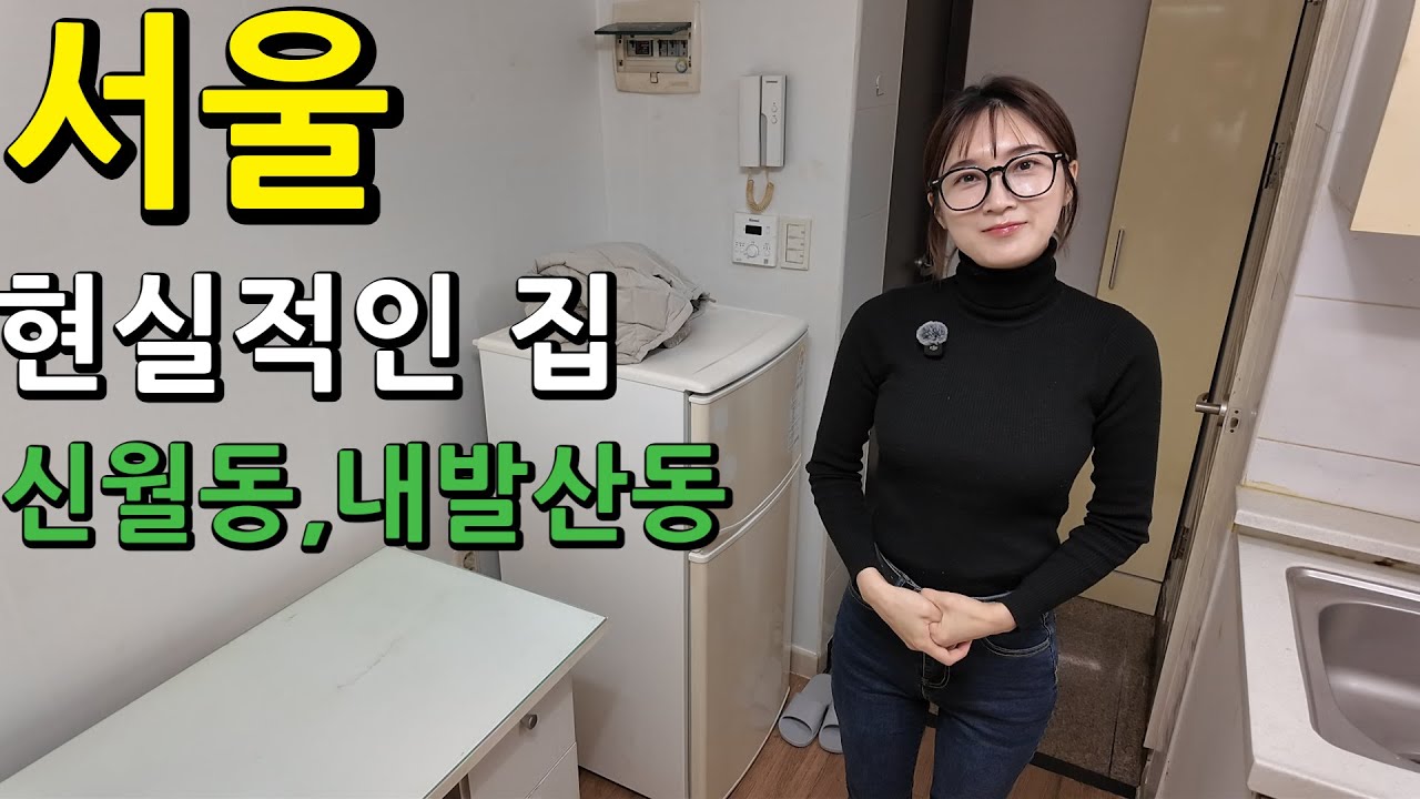 서울 저렴한 현실적인 집 소개 합니다 신월동 내발산동