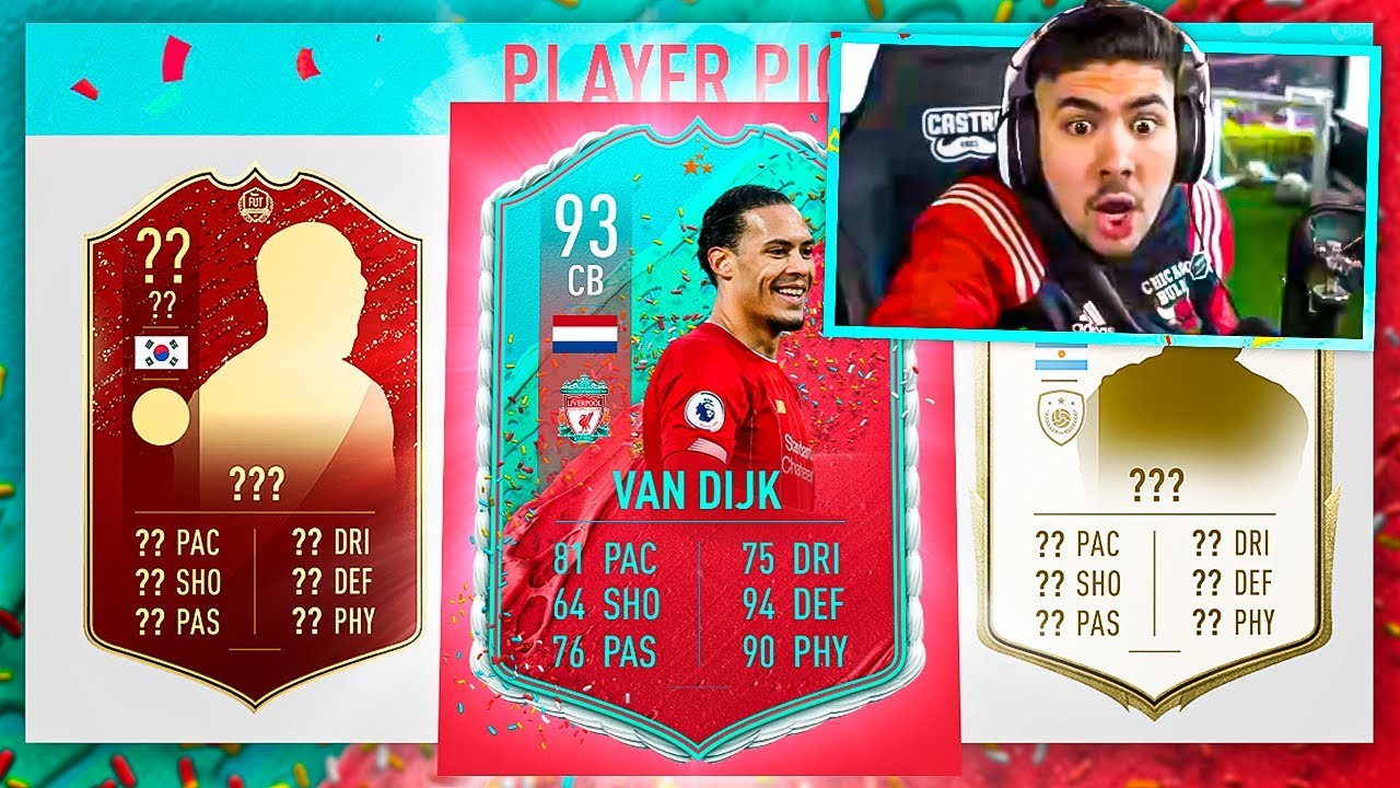 VAN DIJK ИЗ FUT BIRTHDAY В ВЫБОРЕ ИГРОКА!! FIFA 20